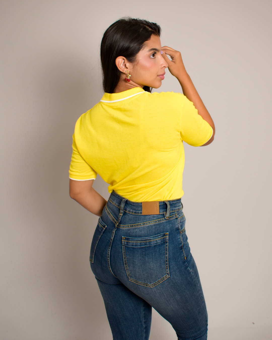 Jean Skinny Stretch Azul Medio Clásico -INN1460