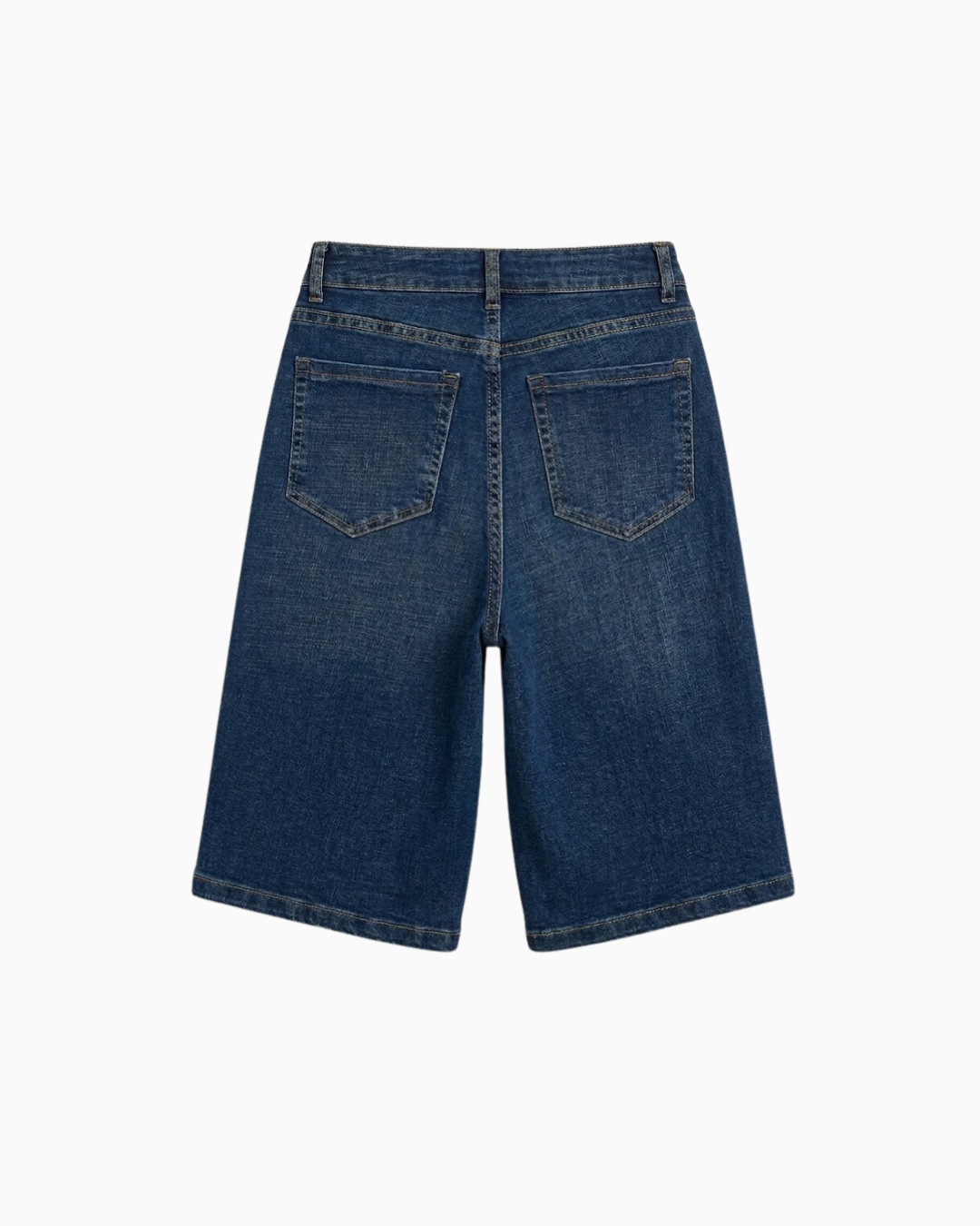 Short Stretch Tiro Alto Azul Oscuro -SD0019