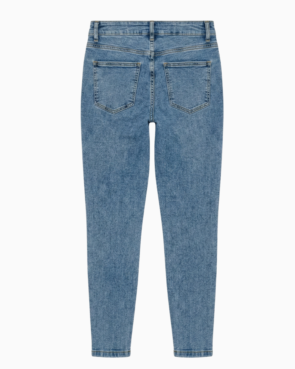 Jean Skinny Tiro Alto Stretch Azul Claro -INN1448