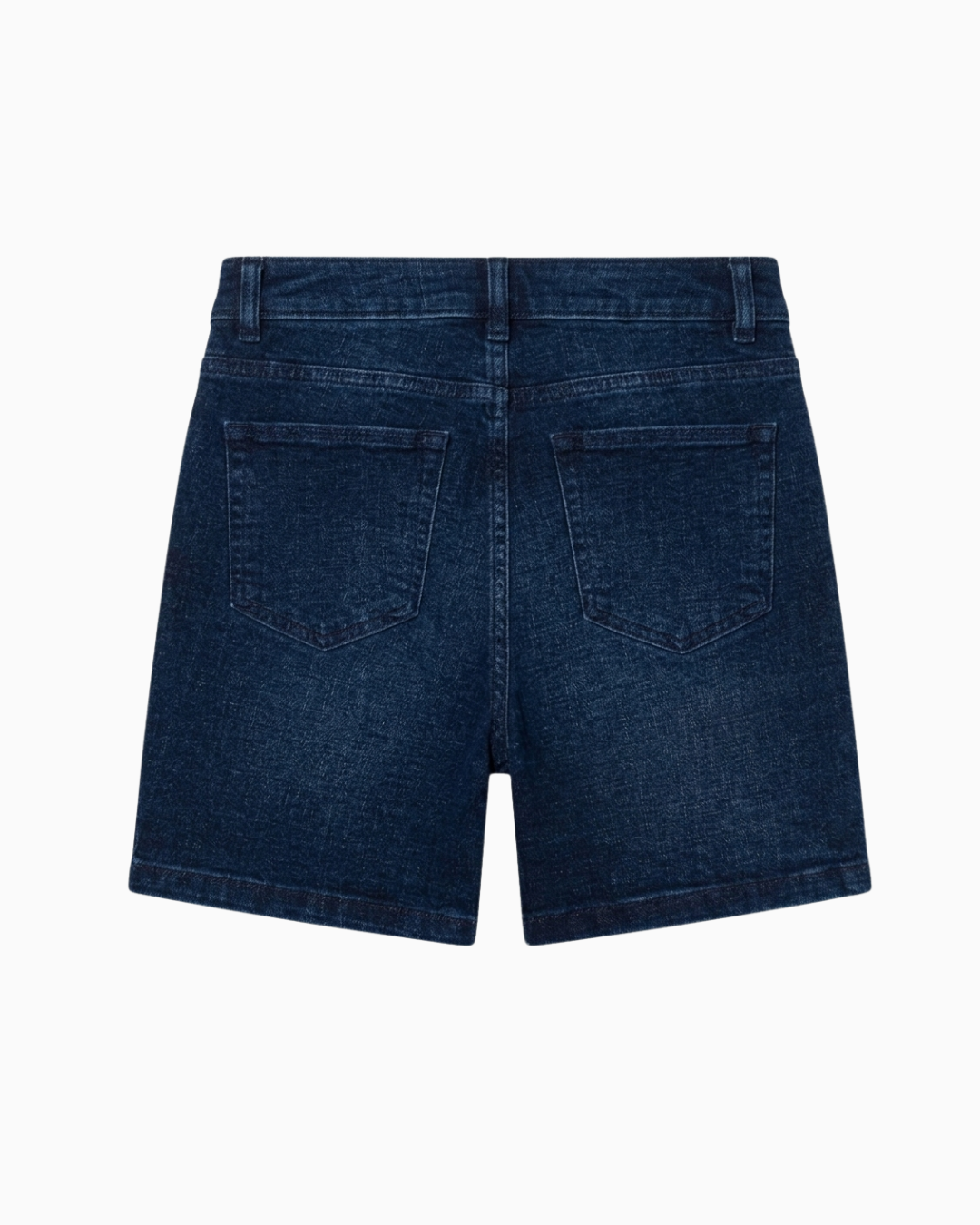 Short Stretch Tiro Alto Azul Oscuro Clásico -SD0018