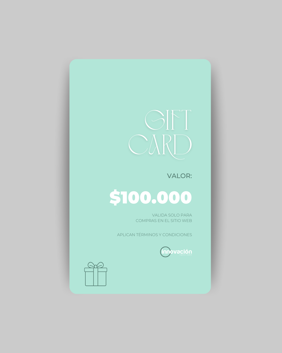 TARJETA DE REGALO