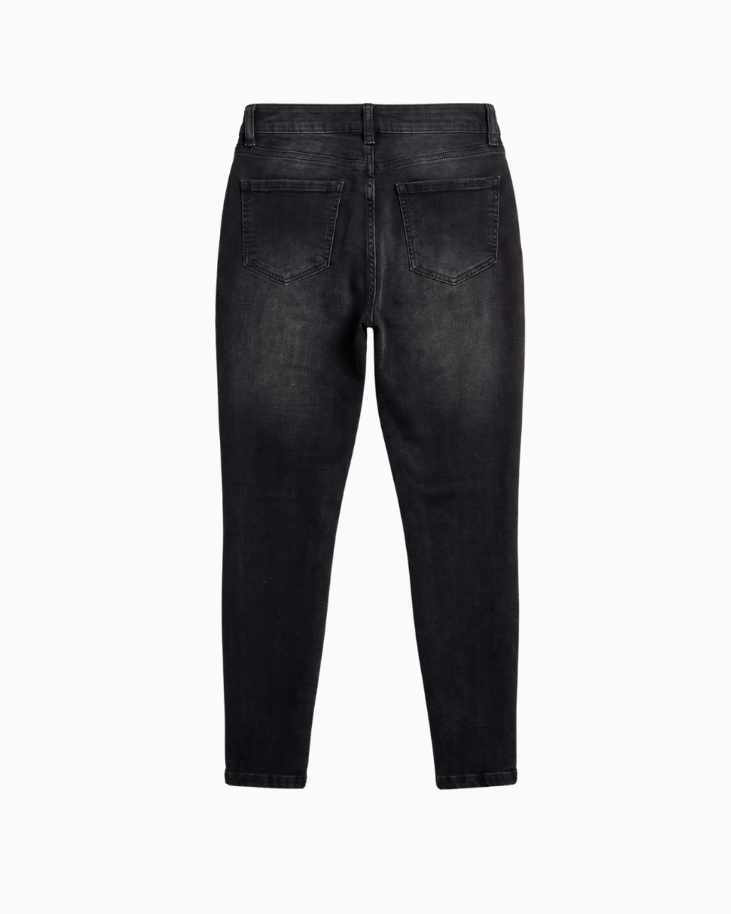 Jean Skinny Tiro Alto Stretch Negro Clásico -INN1442