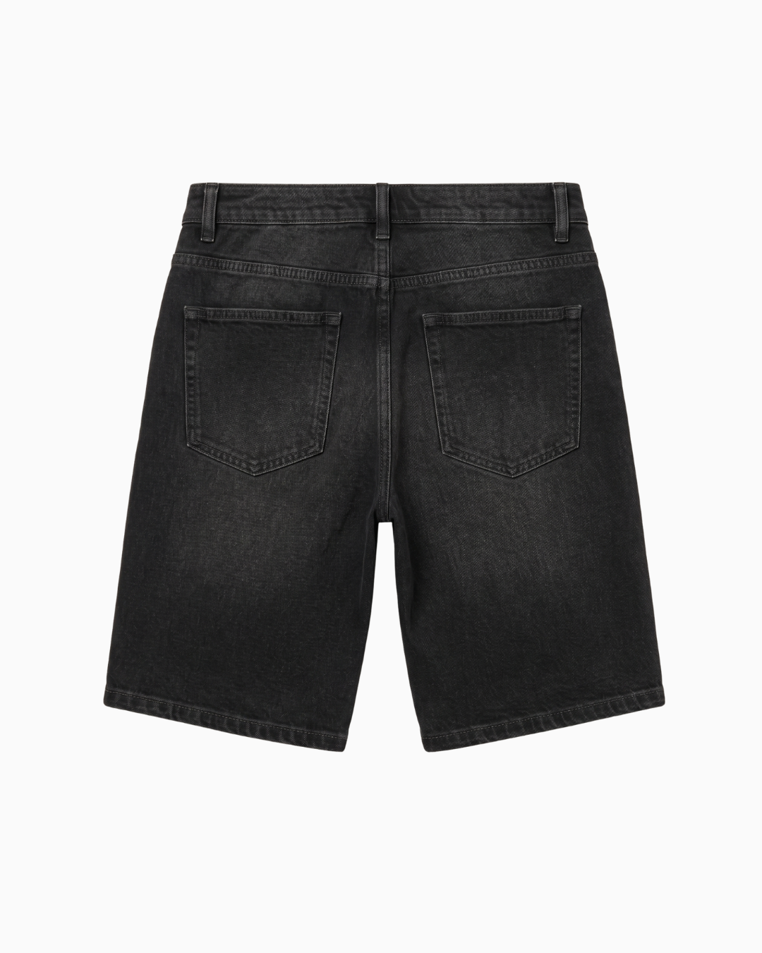 Bermuda De Caballero  Rígida  Negro Clásico -BC2879B