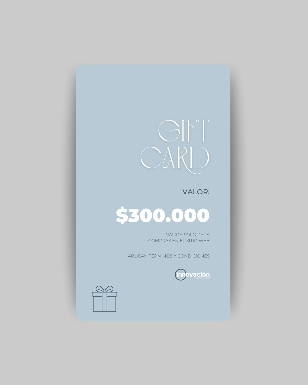 TARJETA DE REGALO