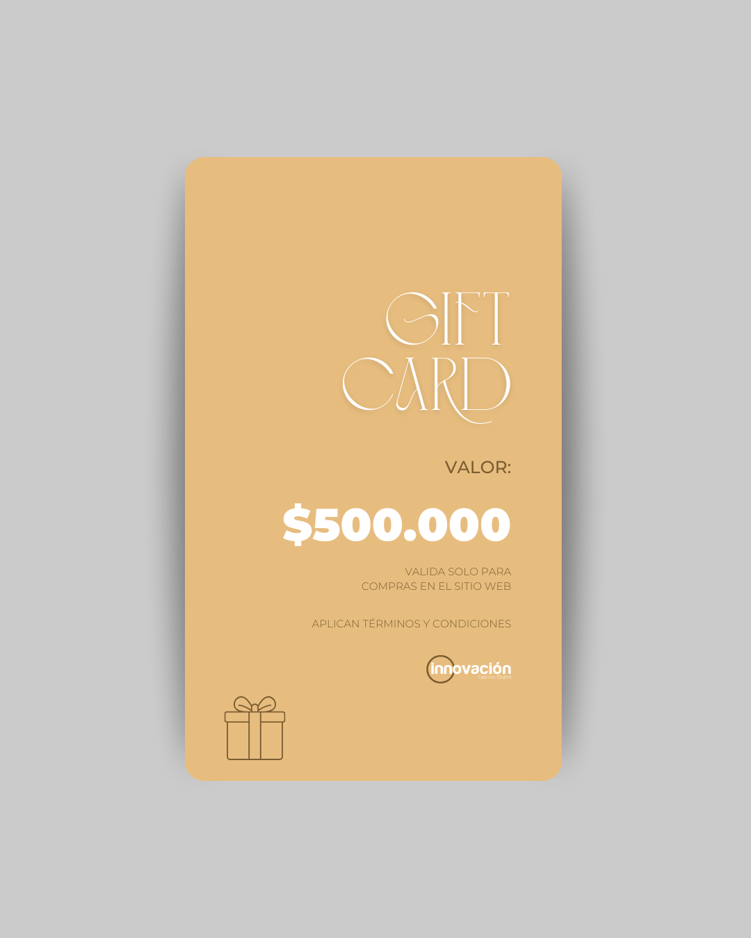 TARJETA DE REGALO
