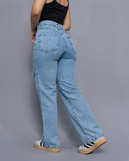 JEANS CARGO RIGIDO (PD2528)