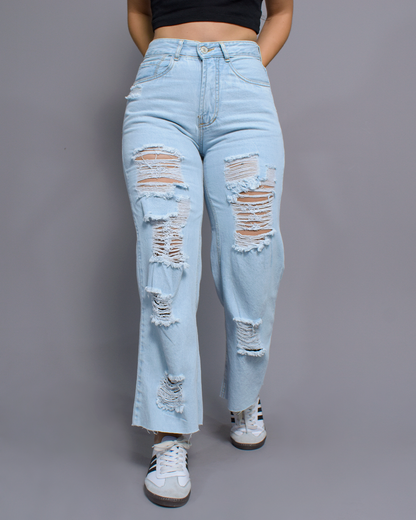 JEANS CULOTTE RIGIDO (PD2535)