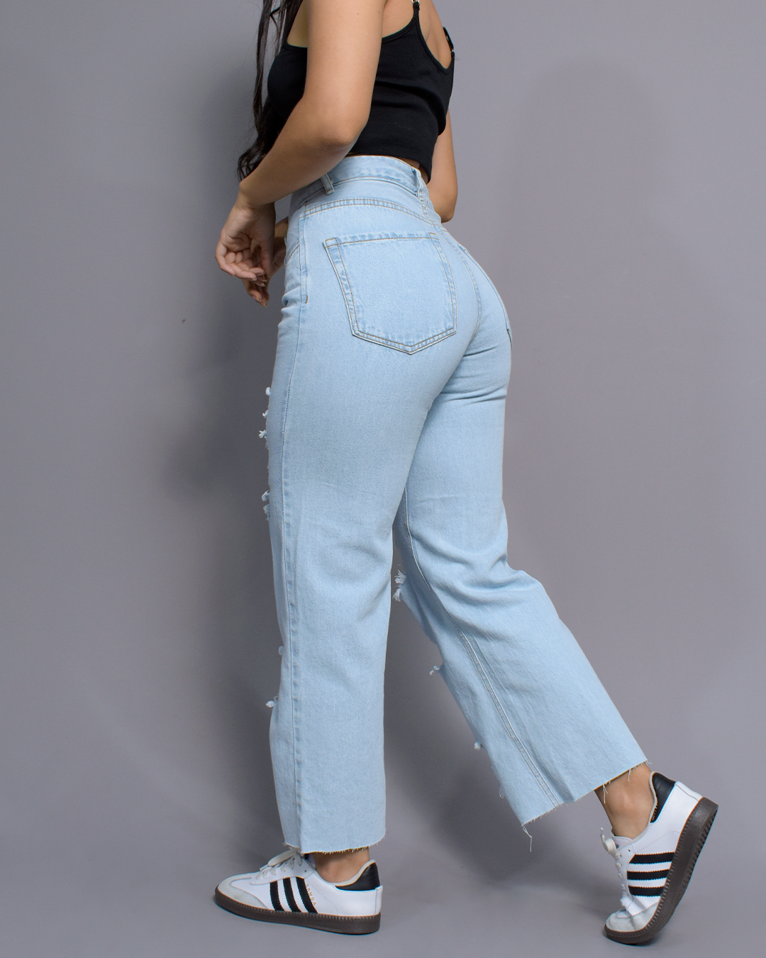 JEANS CULOTTE RIGIDO (PD2535)