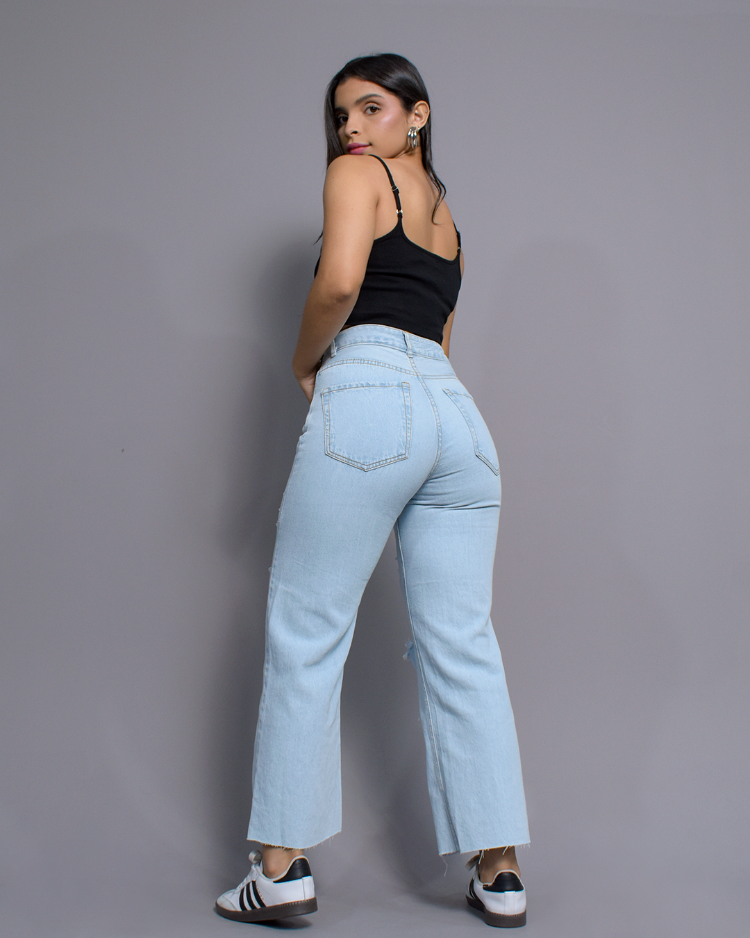 JEANS CULOTTE RIGIDO (PD2535)