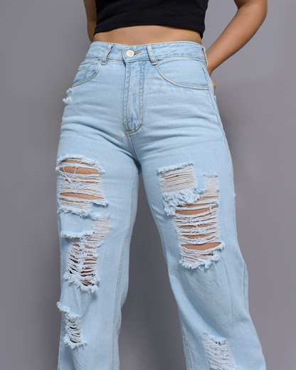 JEANS CULOTTE RIGIDO (PD2535)