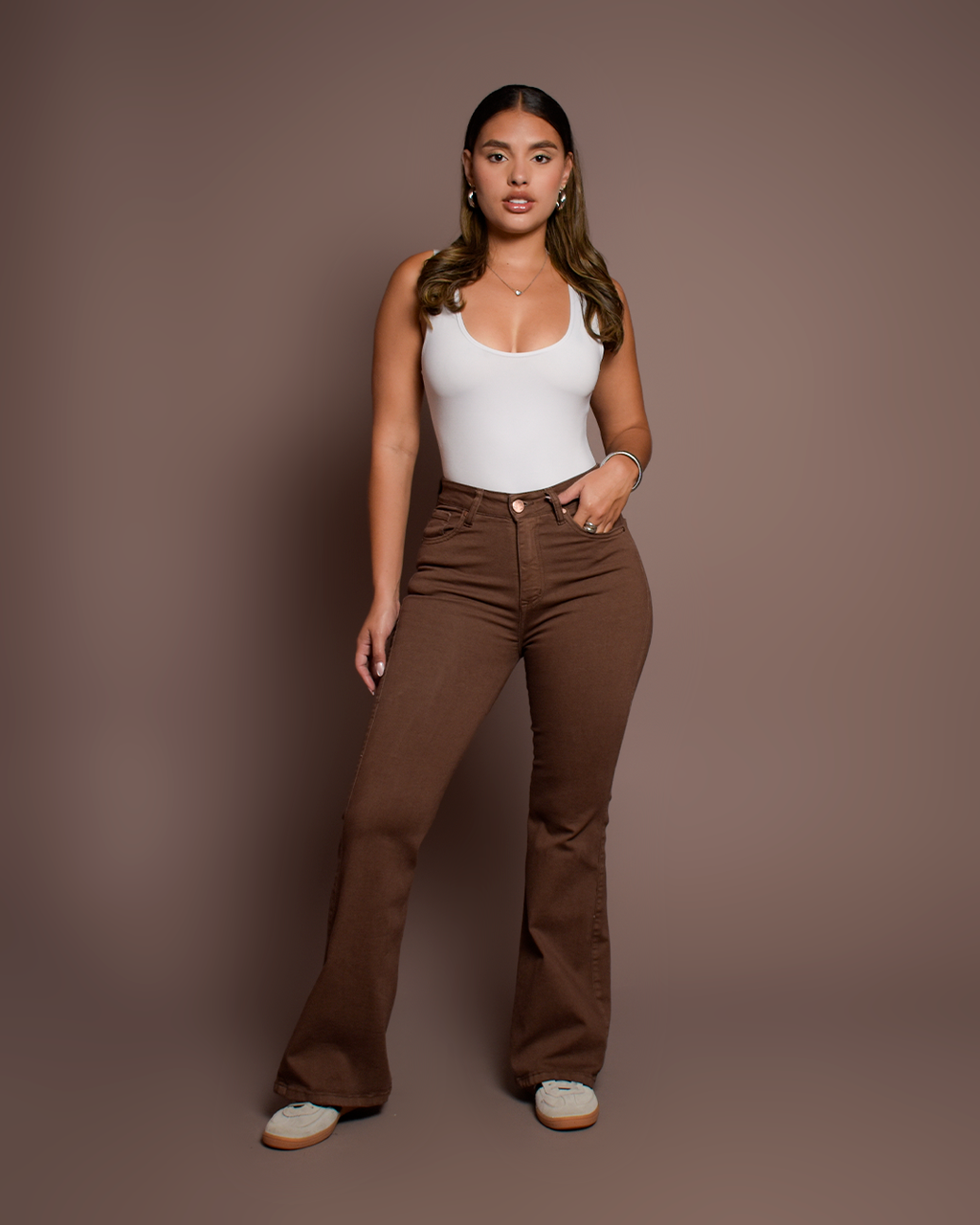 Jeans Semiflare (Strech) INN2331