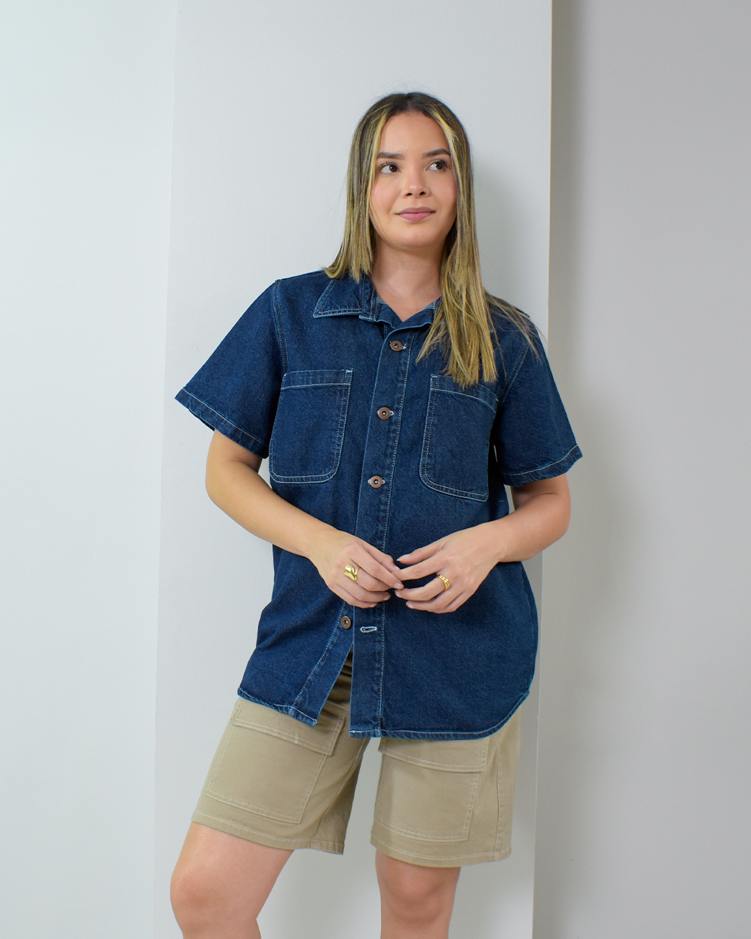 CAMISA DENIM (ME51)