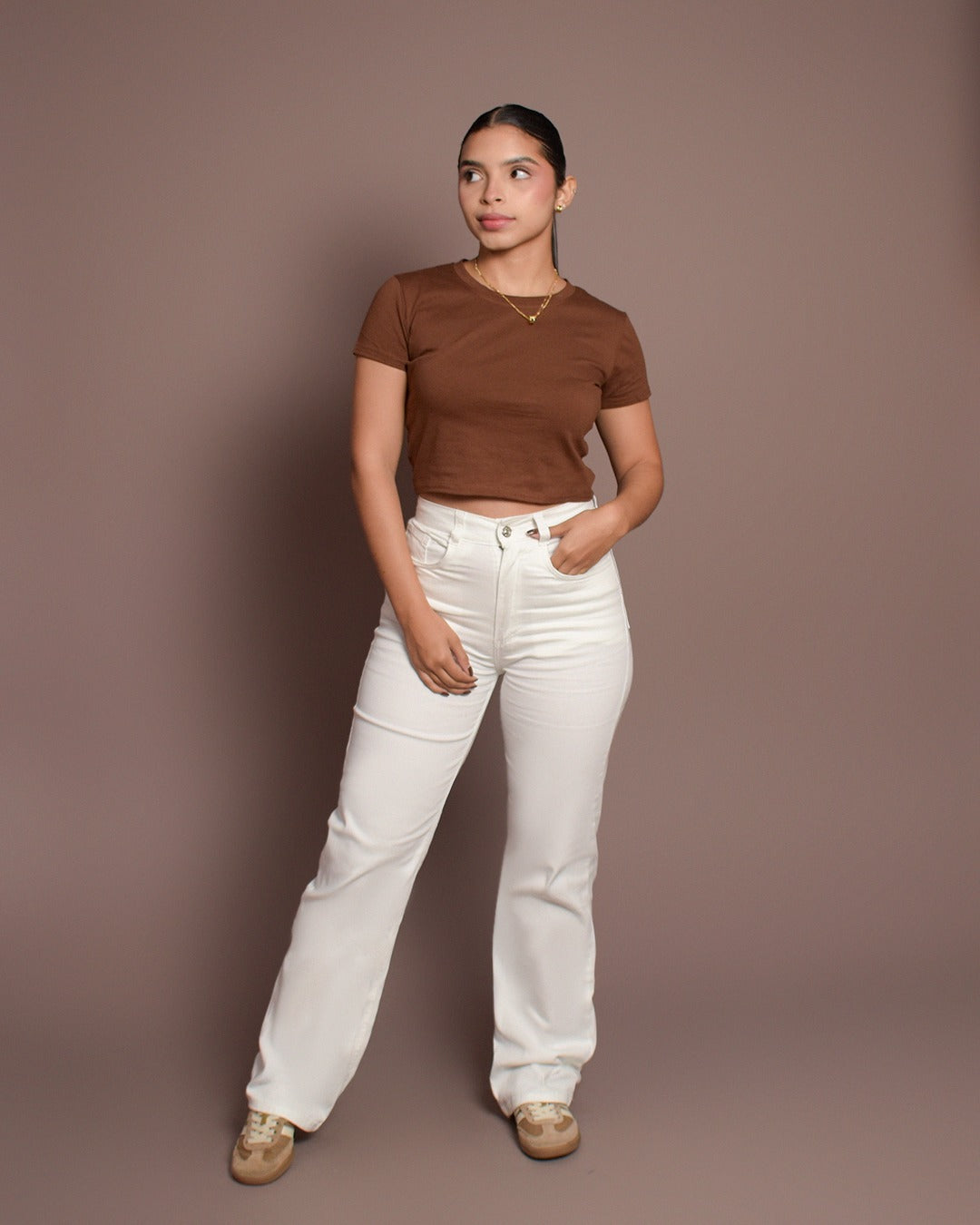 Jeans bota recta  (Strech) J-083