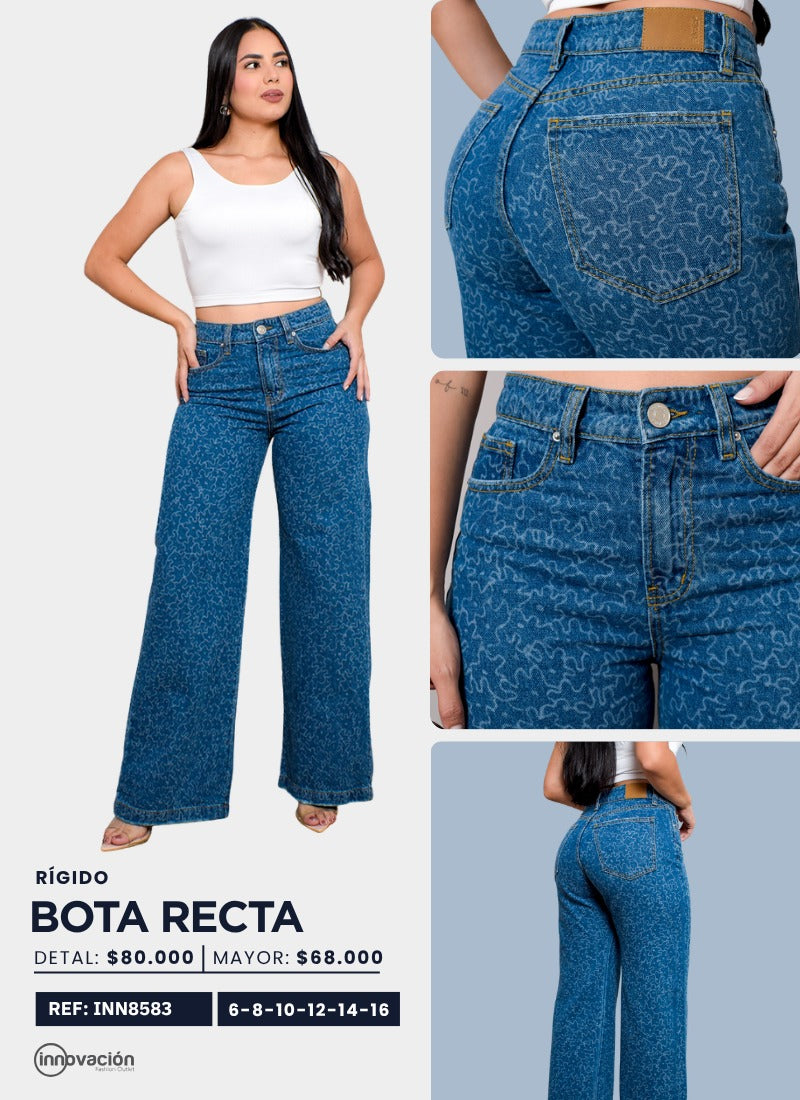 BOTA RECTA RÍGIDO