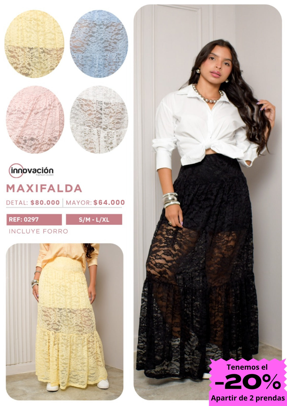 MAXI FALDA