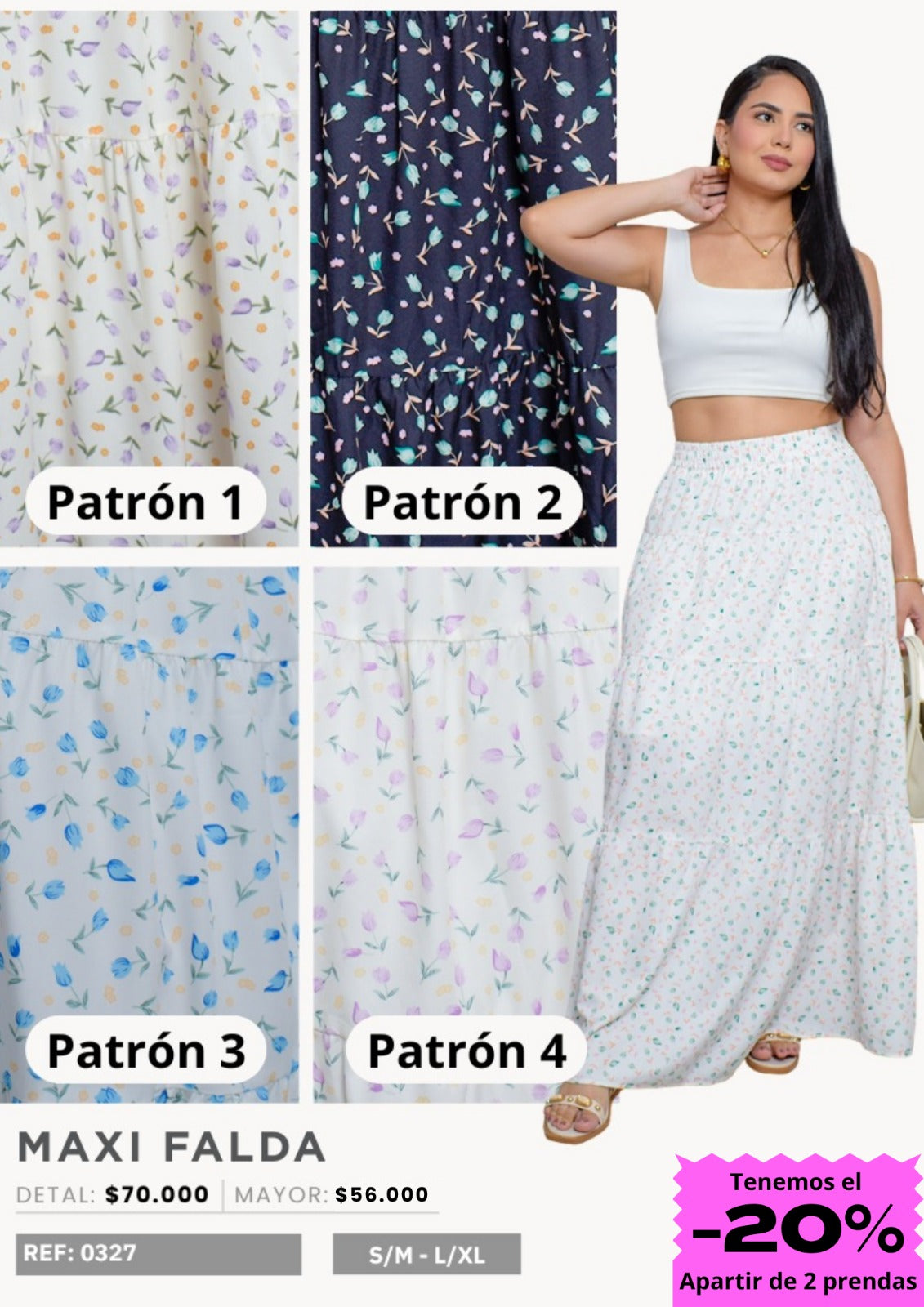 MAXI FALDA