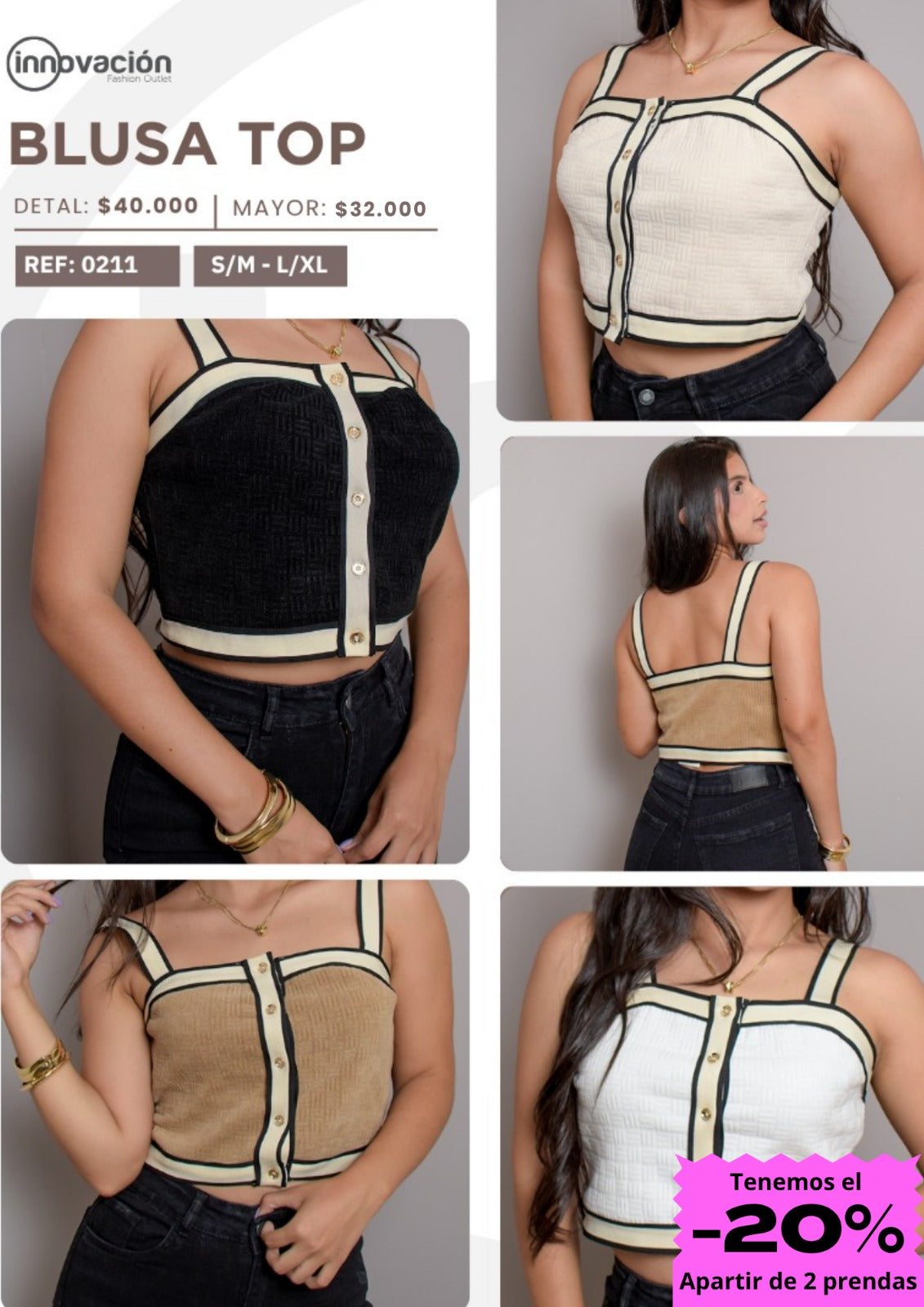 BLUSA TOP