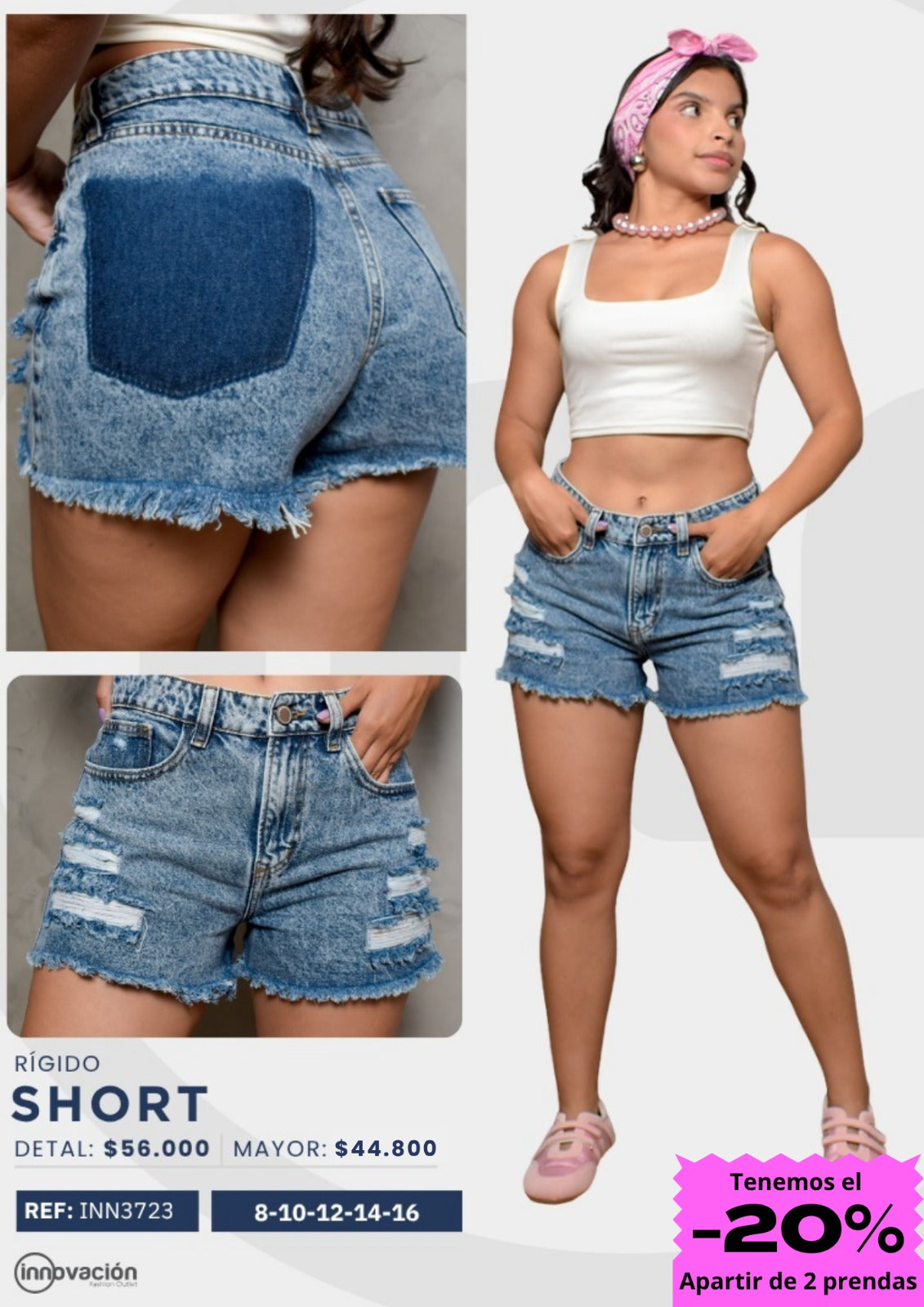 SHORT RÍGIDO - foto 2
