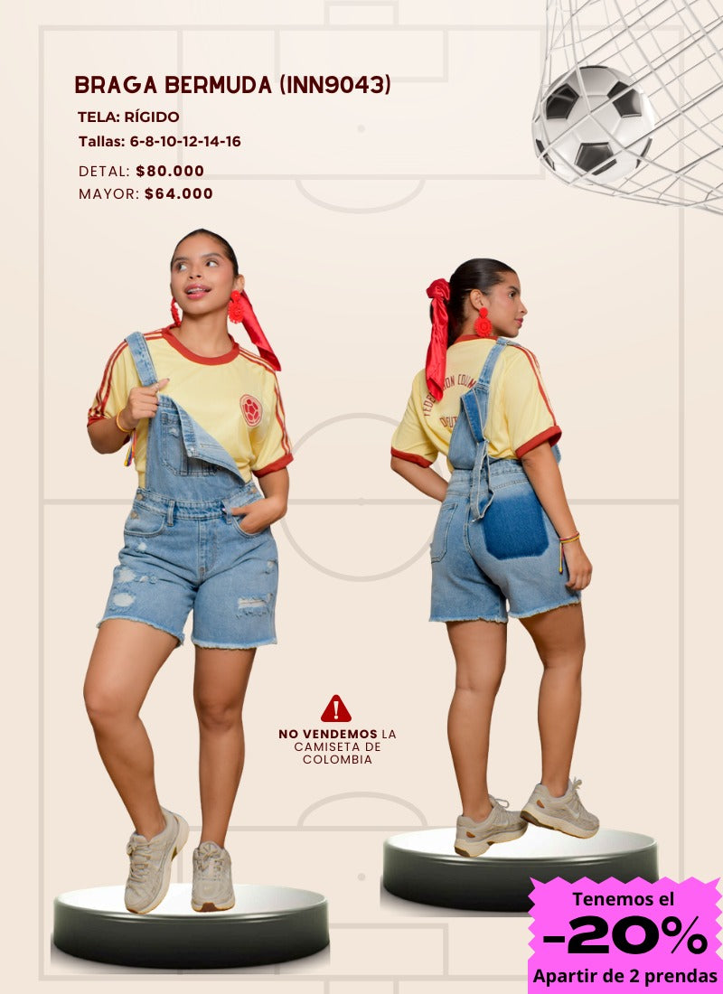 BRAGA BERMUDA  RÍGIDO