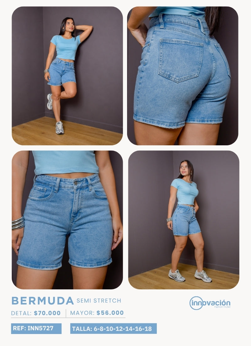 BERMUDA SEMI STRETCH