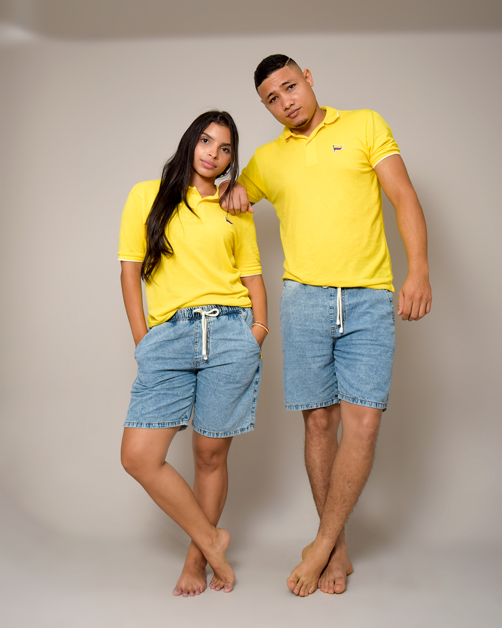 Bermuda Rígida Azul Claro Unisex -DJB766