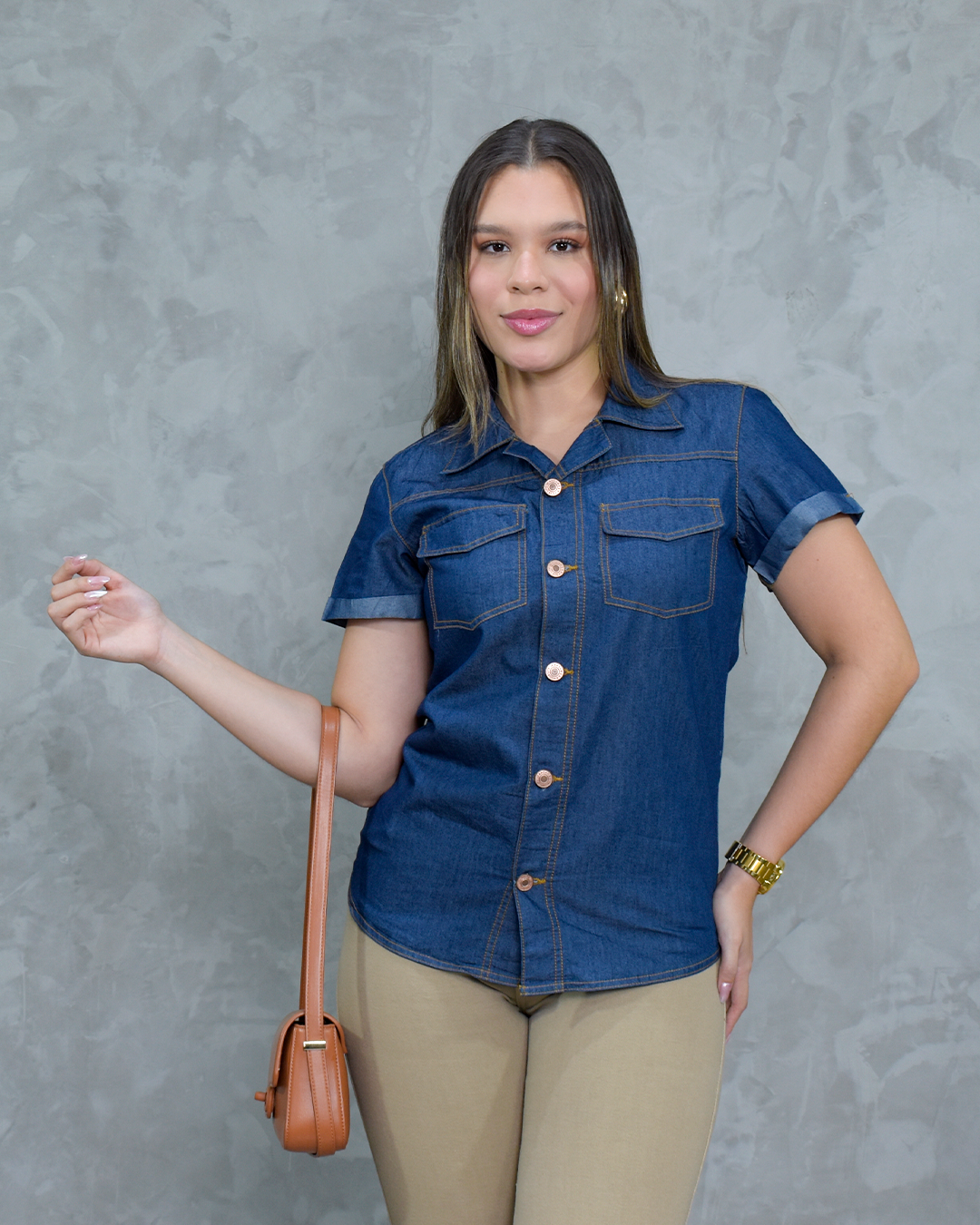 CAMISA CHAMBRAY (INN60009)